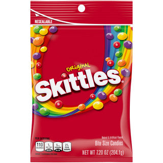 Skittles Peg Bag - Orginal Candy 12/7.2 oz
