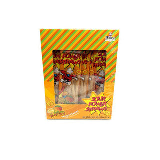 Sour Power Straws Mango 24 ct
