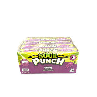 Sour Punch Grape 24 ct