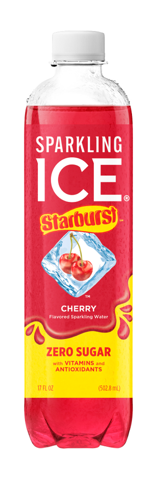 Sparkling Ice Red Starburst 12/17 oz