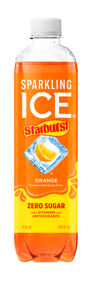 Sparkling Ice Orange Starburst 12/17 oz