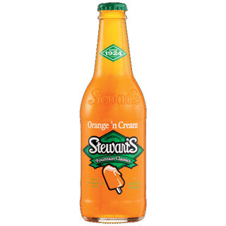 Stewart's Orange n' Cream Soda 24/12 oz