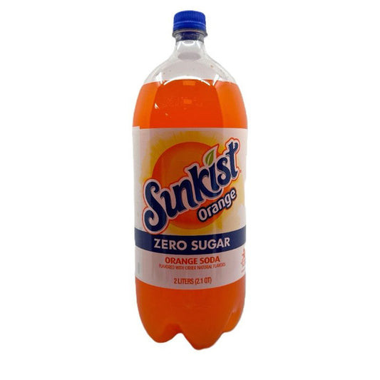 Sunkist Zero Orange Soda 8/2 L