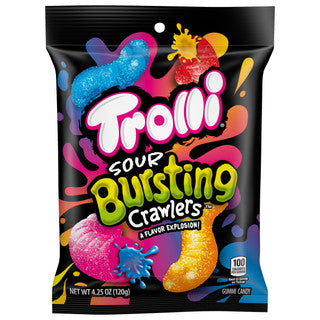 Trolli Peg Bag - Sour Bursting Crawlers 12/4.25 oz