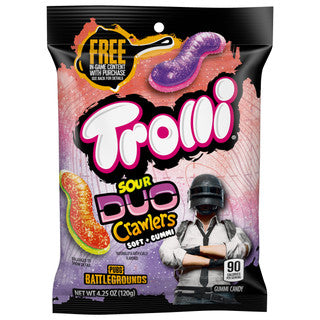 Trolli Peg Bag - Sour Duo Crawlers 12/4.25 oz
