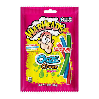 Warheads Peg Bag - Ooze Chewz Ropes 12/3 oz