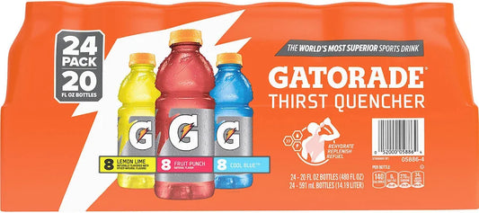 Gatorade Sports Drinks Variety Pack, 24 pk./20 fl. oz.