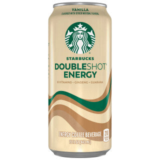 Starbucks Doubleshot Energy Vanilla Can 12/15.5 oz